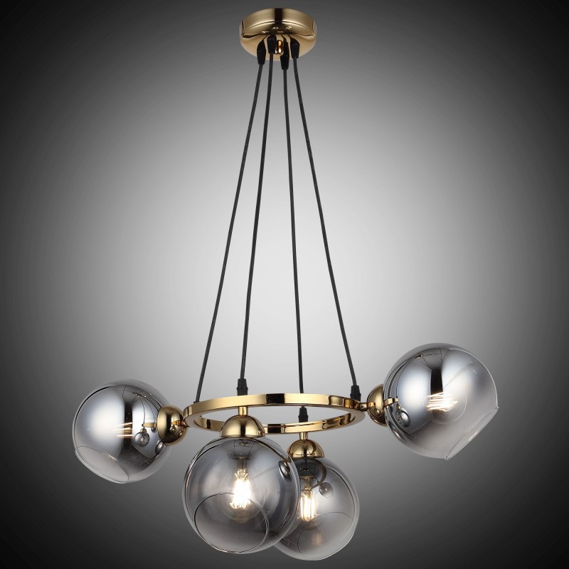 Nowoczesna lampa wisząca 1500-75-04 RANKO  SALON SYPIALNIA JADALNIA LUCEA