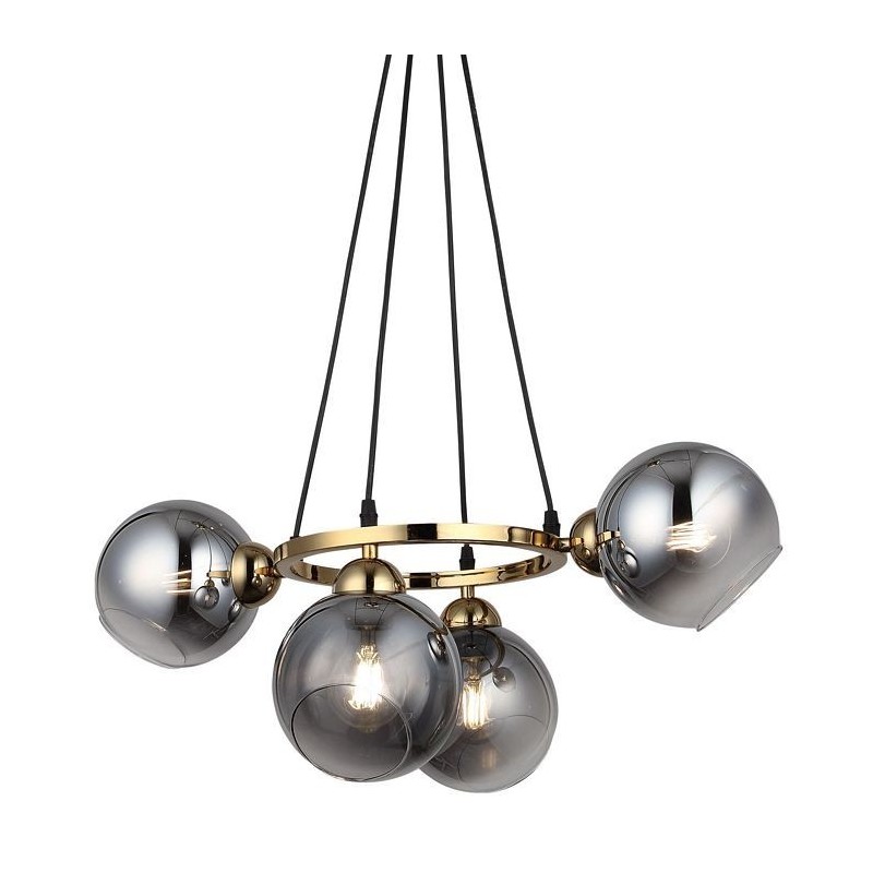 Nowoczesna lampa wisząca 1500-75-04 RANKO  SALON SYPIALNIA JADALNIA LUCEA