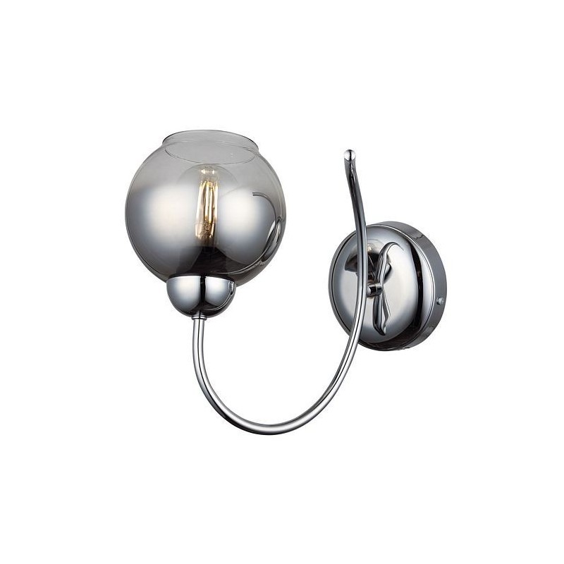 Nowoczesny kinkiet chrom 1505-51-19 KROMO  SALON SYPIALNIA JADALNIA LUCEA