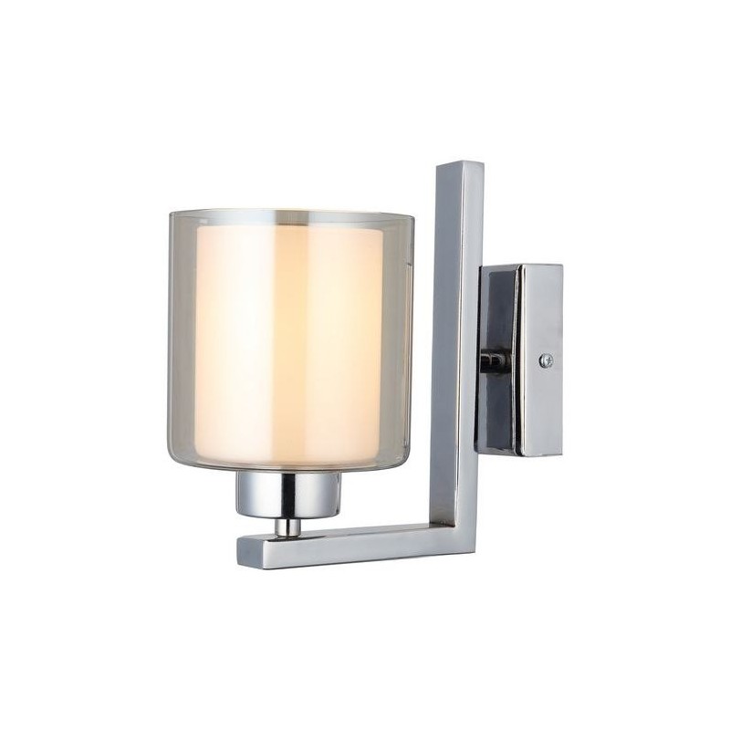 Nowoczesna srebrna lampa kinkiet 1456-51-19 VODA SALON SYPIALNIA JADALNIA LUCEA STL