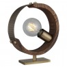 Lampa stolikowa drewno vintage 1476-52-17 MANYA SALON SYPIALNIA JADALNIA LUCEA STL