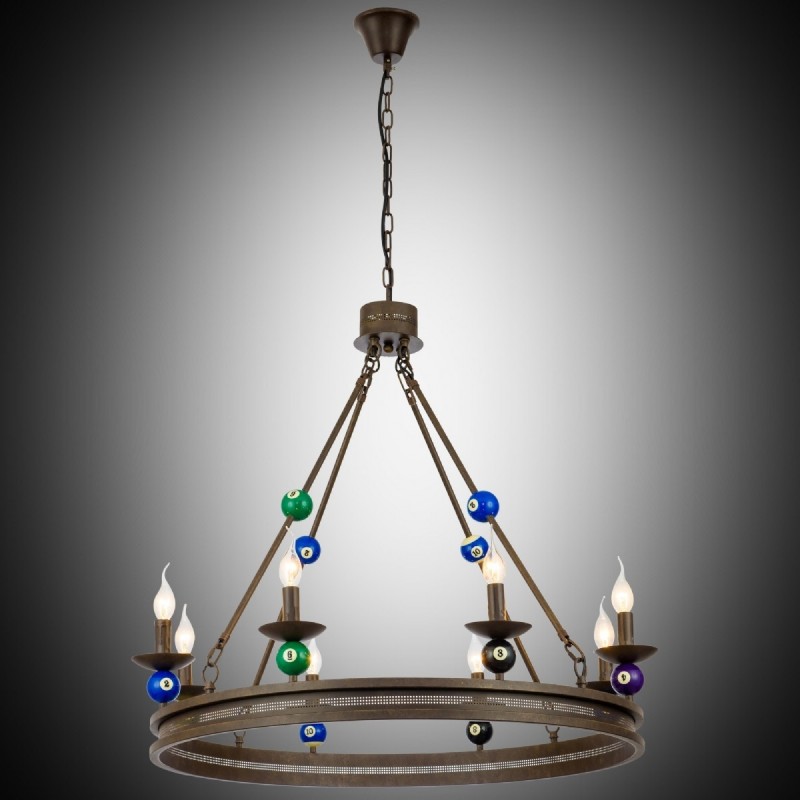 Nowoczesny żyrandol LARDO 51783-02-P08-IR SALON SYPIALNIA JADALNIA PUB RESTAURACJA HOTEL LUCEA