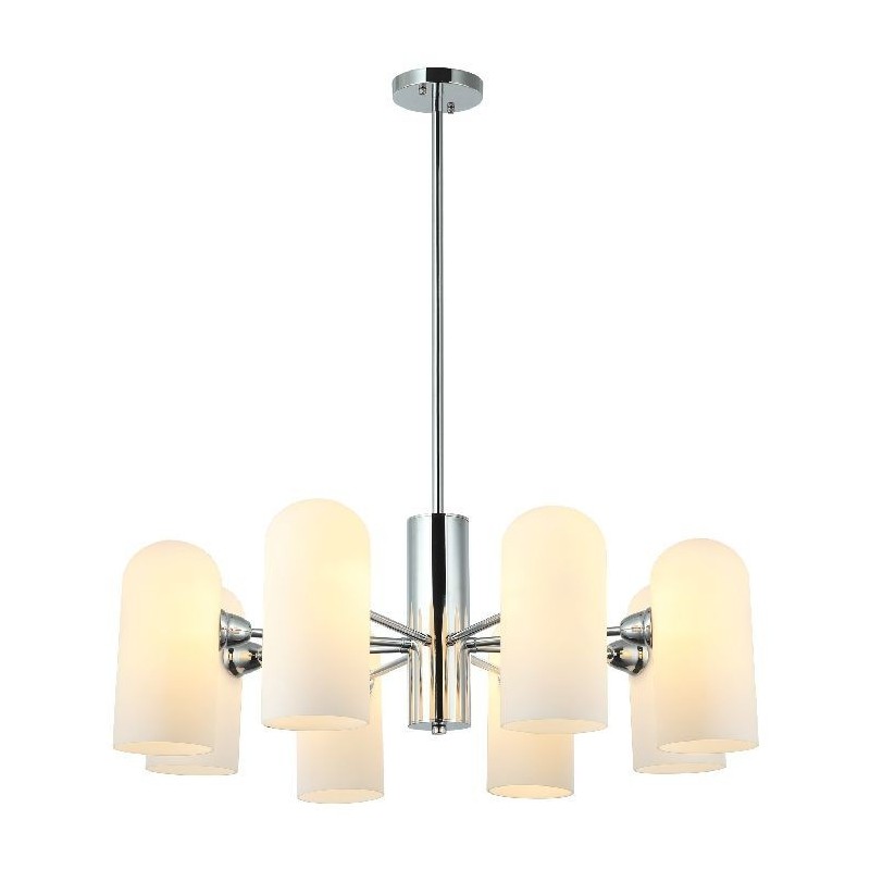 Nowoczesna  lampa wisząca chrom 80407-03-P08-CR ESPEN SALON SYPIALNIA JADALNIA LUCEA