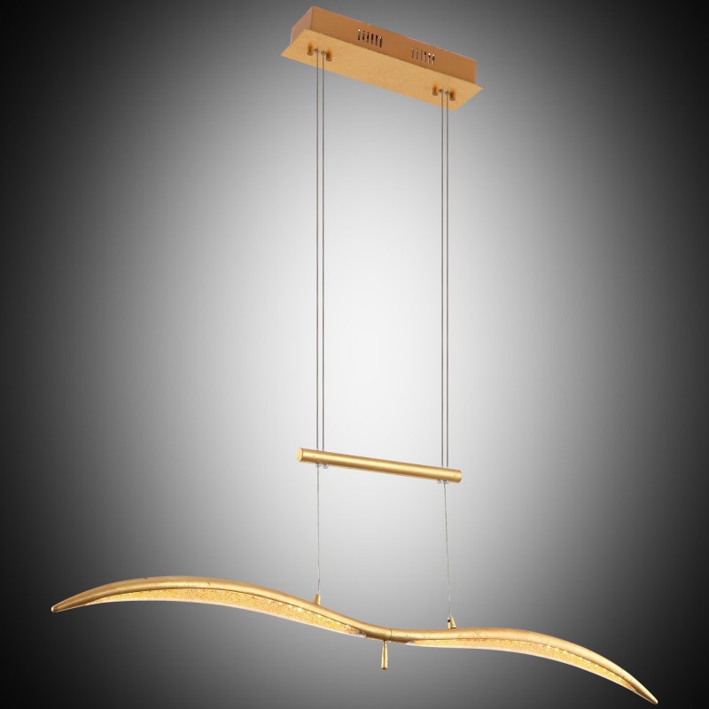 Nowoczesna lampa wisząca  nad stół lucea lavonder 51838-04-l02-gl  salon sypialnia jadalnia lampa