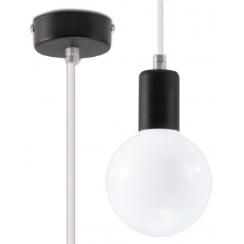 Lampa Wisząca EDISON Biała