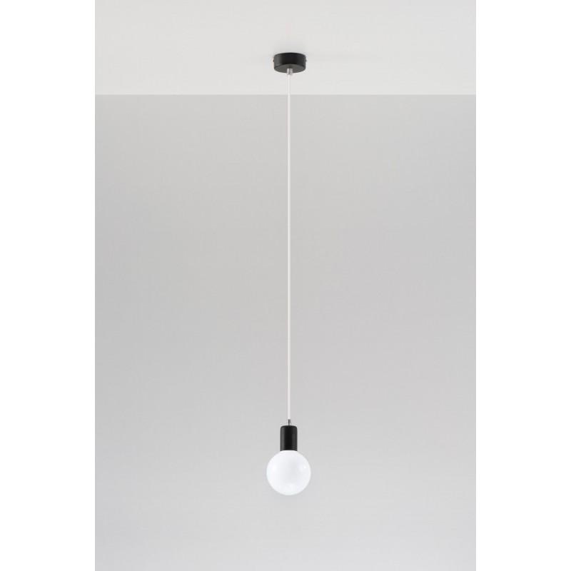 Lampa Wisząca EDISON Biała