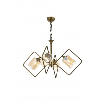 Żyrandol avonni av-1708-4e loft  salon sypialnia jadalnia