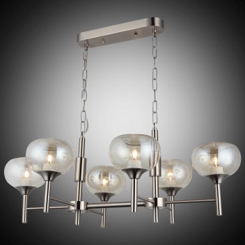 Nowoczesny żyrandol nad stół 1458-50-06-L BARLO SALON SYPIALNIA JADALNIA LUCEA STL