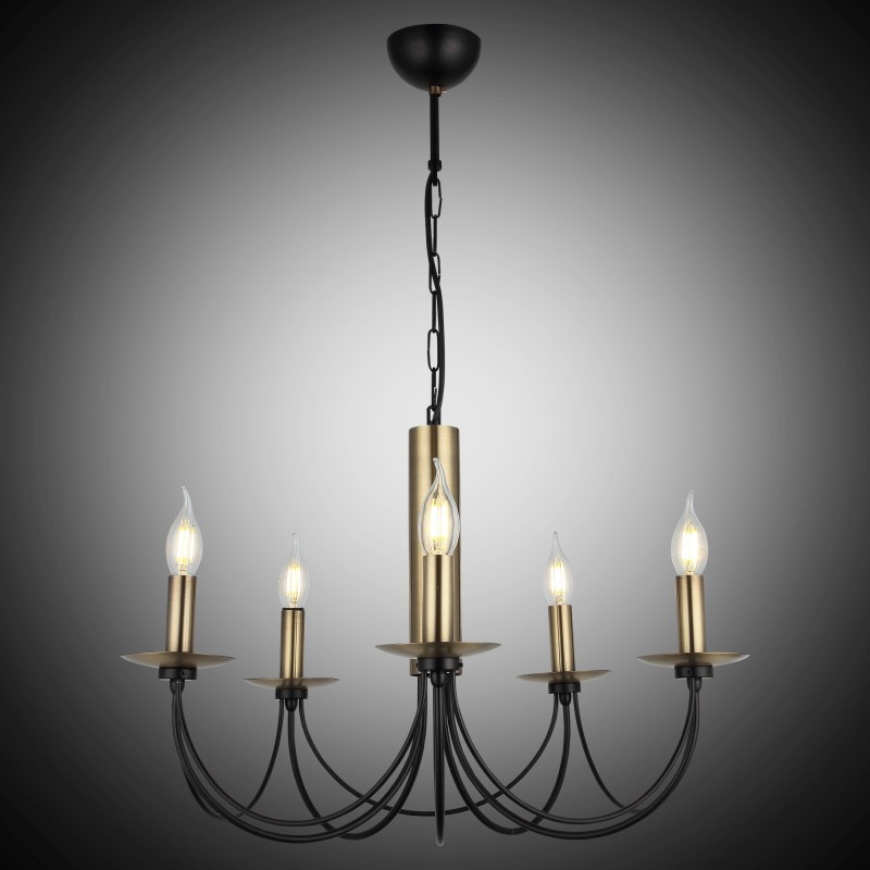 Lampa wisząca vintage 1469-73-05 DOFA SALON SYPIALNIA JADALNIA LUCEA STL