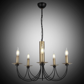 Lampa wisząca vintage 1469-73-05 DOFA SALON SYPIALNIA JADALNIA LUCEA STL