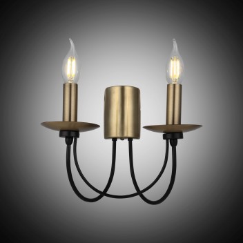 Kinkiet patynowy vintage 1469-73-29 DOFA SALON SYPIALNIA JADALNIA LUCEA STL