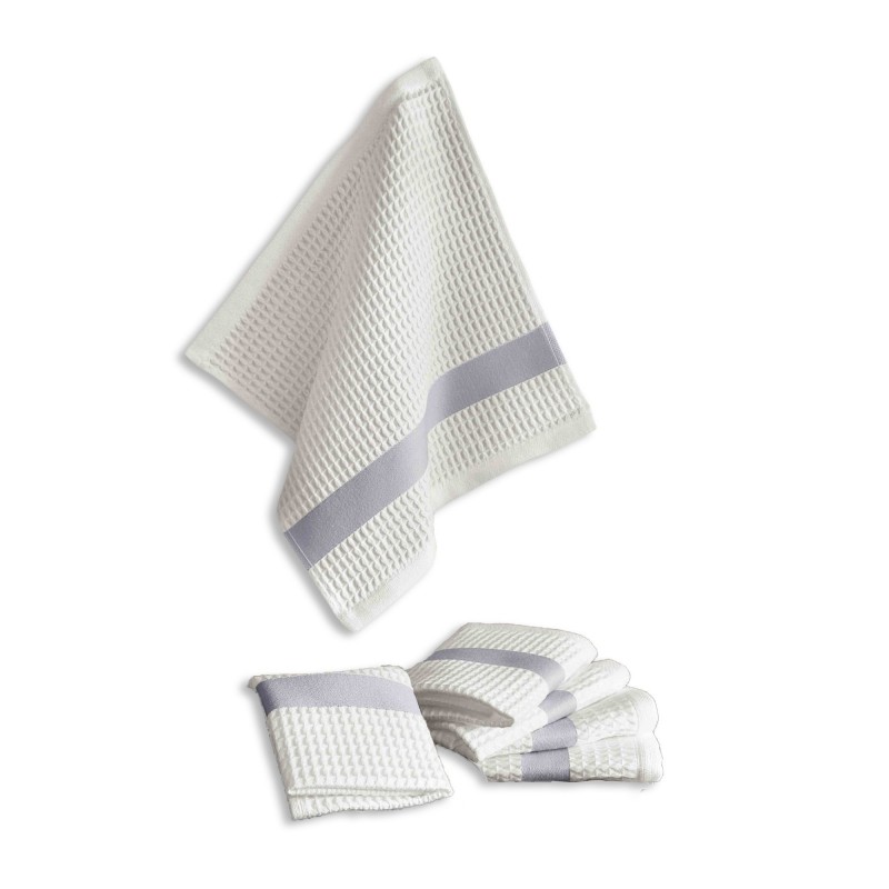 Ręcznik bawełniany waffle DELUX/3254/ 6x30x30 kpl. 