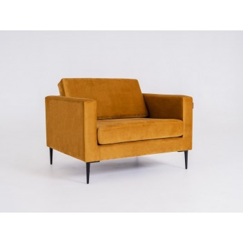 Fotel VERGAN - marakuja(rv41), czarny