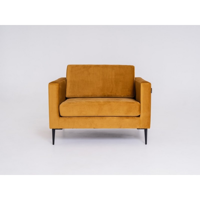 Fotel VERGAN - marakuja(rv41), czarny