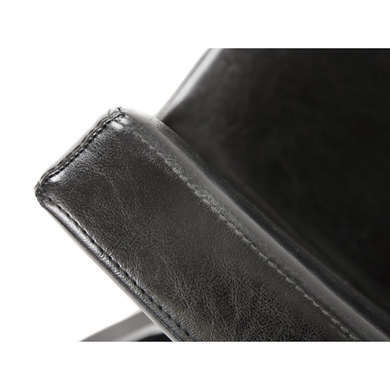 Fotel ZERO - eko skóra czarny, czarny