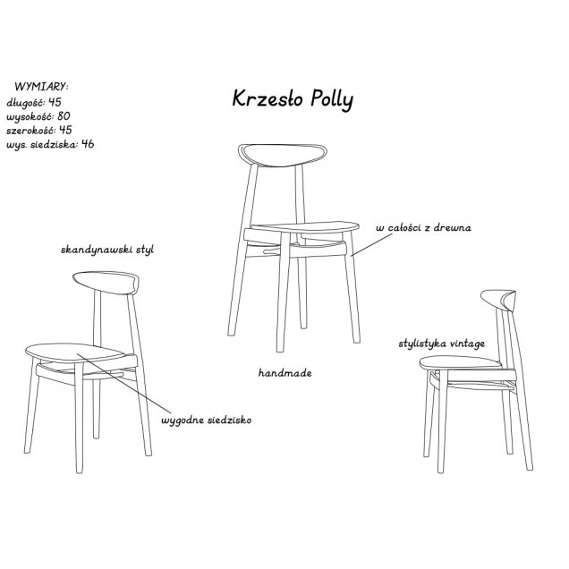 Krzesło POLLY - 5