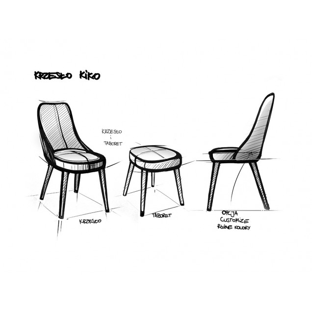 Krzesło KIKO - 5