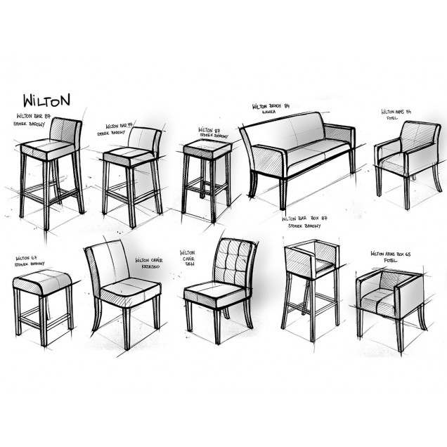 Krzesło WILTON CHAIR - 5