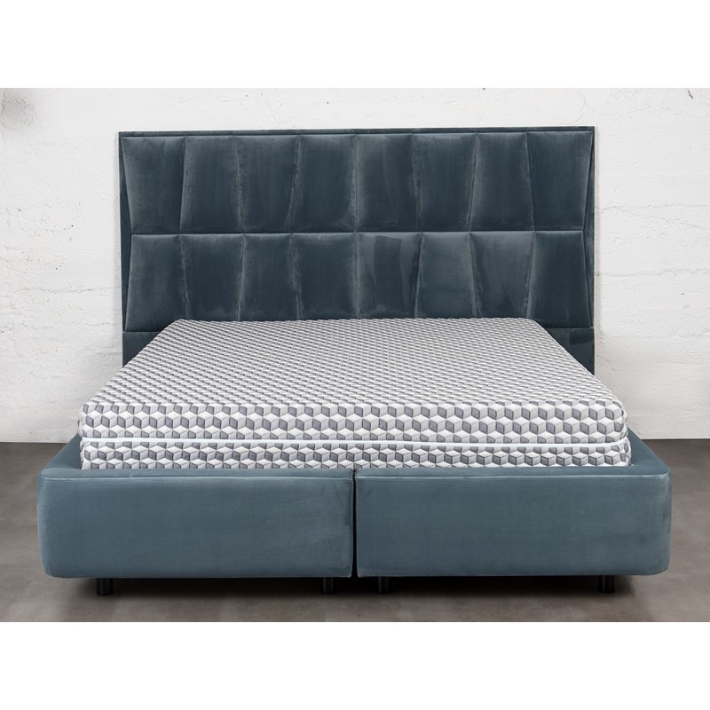 Łóżko MOON 200-160 - szary bez(rv96)