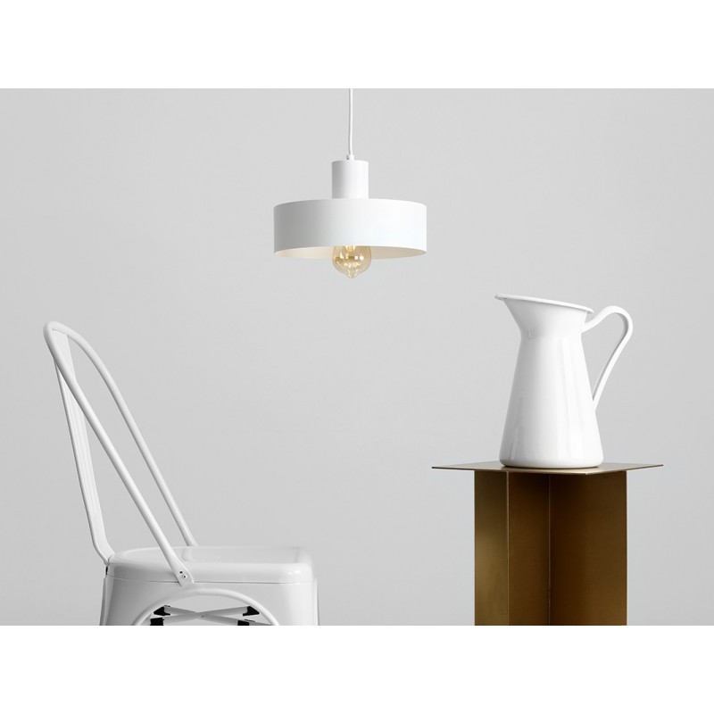 Lampa wisząca FAY 1 M - biały