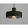 Lampa wisząca FAY 1 M - czarny