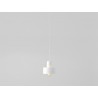 Lampa wisząca FAY 1 S - biały