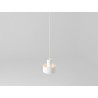 Lampa wisząca FAY 1 S - biały