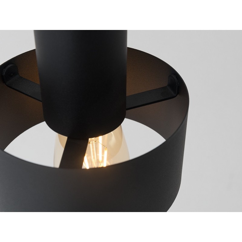 Lampa wisząca FAY 1 S - czarny