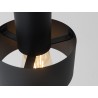 Lampa wisząca FAY 1 S - czarny