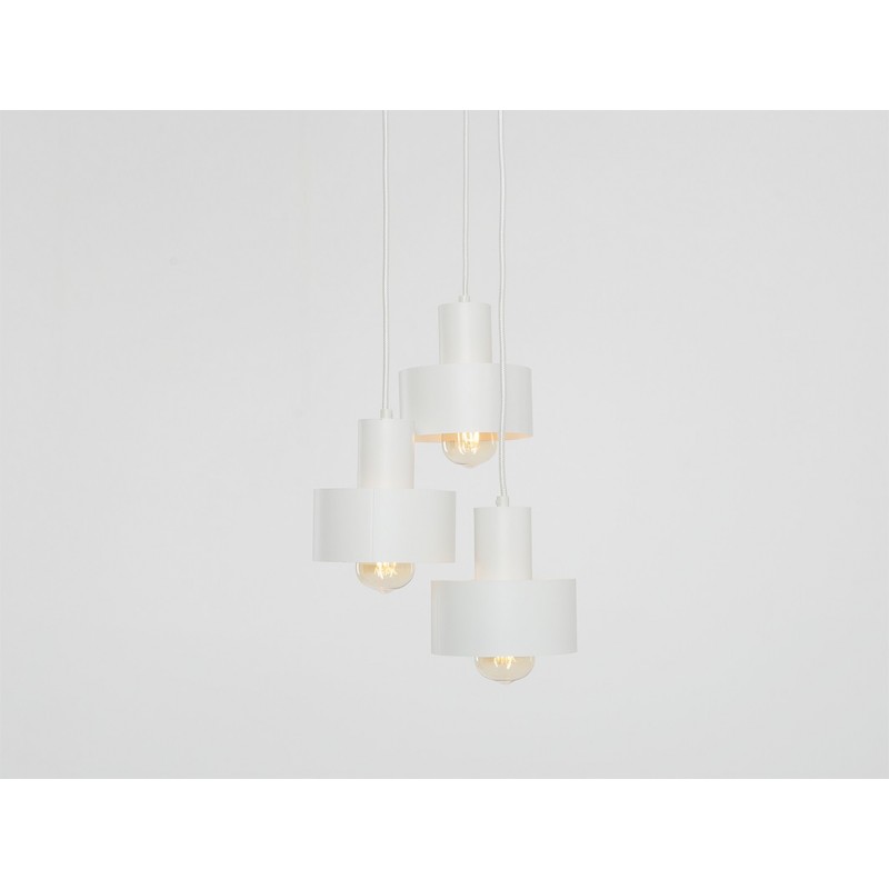 Lampa wisząca FAY KOŁO 3 - biały