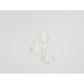 Lampa wisząca FAY KOŁO 3 - biały