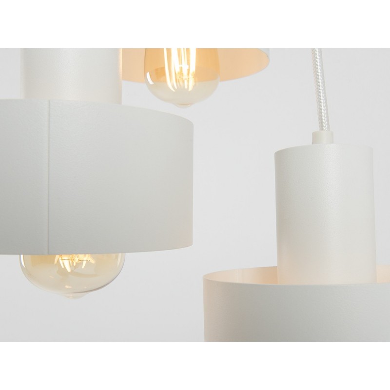 Lampa wisząca FAY KOŁO 3 - biały