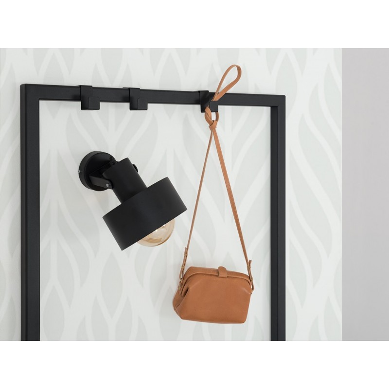 Lampa ścienna FAY WALL PLUS - czarny