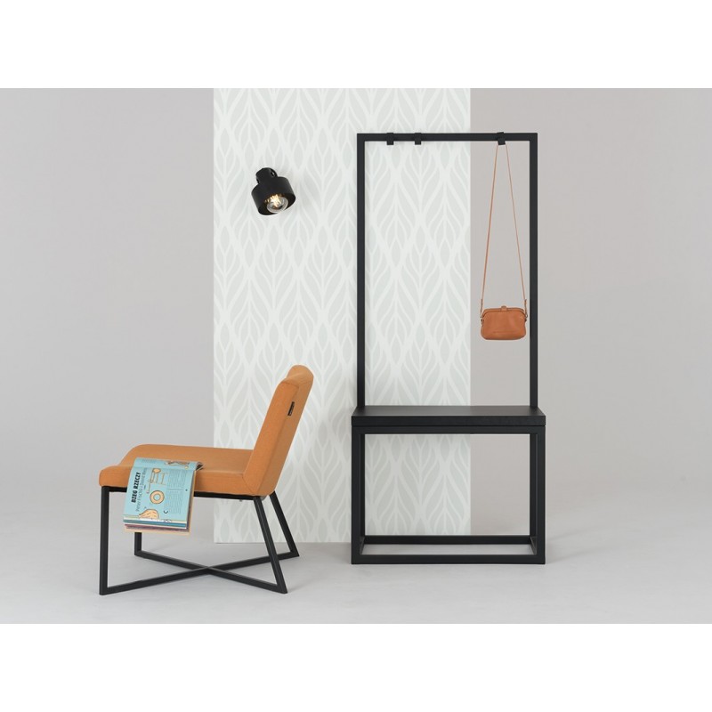 Lampa ścienna FAY WALL PLUS - czarny