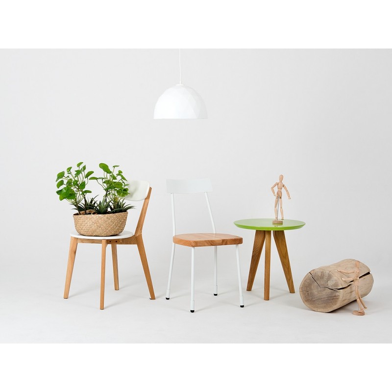 Lampa wisząca LEONARD M - złoto-biały