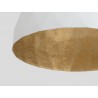 Lampa wisząca LEONARD M - złoto-biały