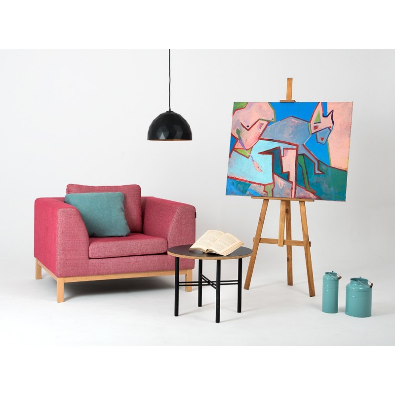 Lampa wisząca LEONARD M - miedziano-czarny