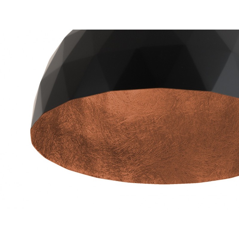 Lampa wisząca LEONARD M - miedziano-czarny