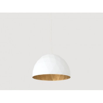 Lampa wisząca LEONARD L - złoto-biały