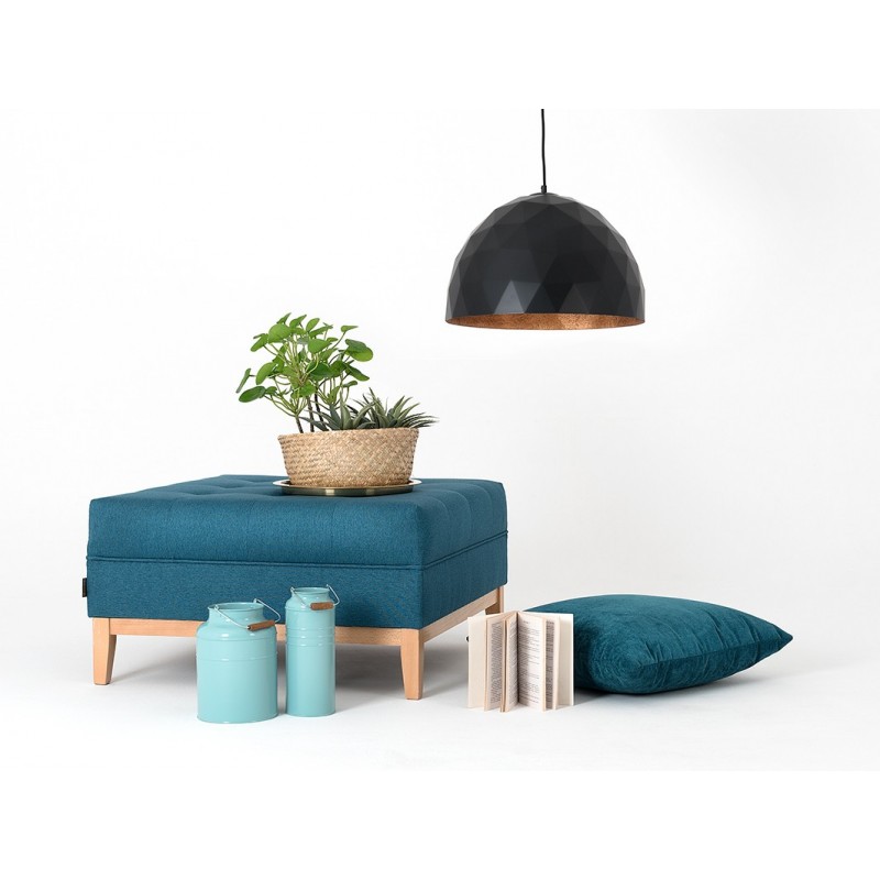 Lampa wisząca LEONARD L - miedziano-czarny