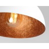 Lampa wisząca LORD 35 - miedziano-biały