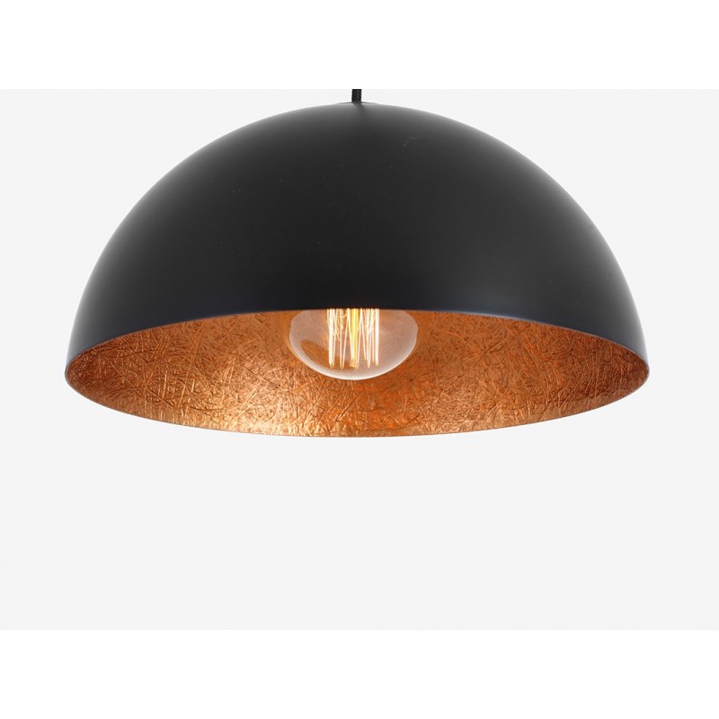 Lampa wisząca LORD 35 - miedziano-czarny