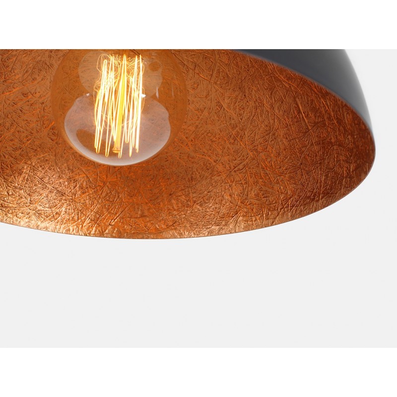 Lampa wisząca LORD 35 - miedziano-czarny