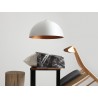 Lampa wisząca LORD 50 - miedziano-biały