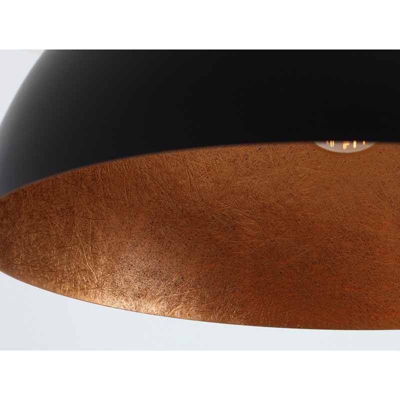 Lampa wisząca LORD 50 - miedziano-czarny