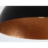Lampa wisząca LORD 50 - miedziano-czarny
