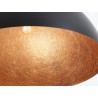 Lampa wisząca LORD 70 - miedziano-czarny