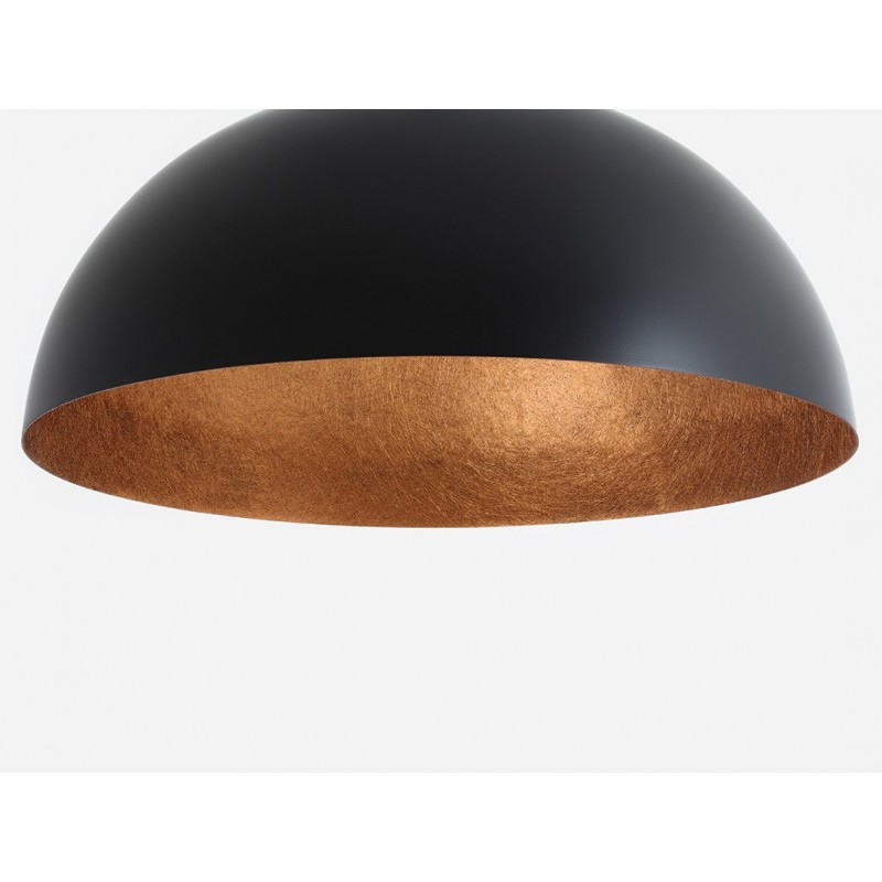 Lampa wisząca LORD 90 - miedziano-czarny