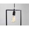 Lampa wisząca PAROT- czarny