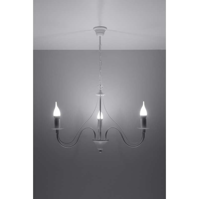 Żyrandol MINERWA 3 Biały